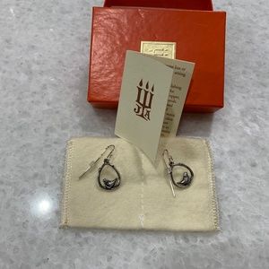 COPY - James Avery Sterling Silver Lovebird Earrings hook